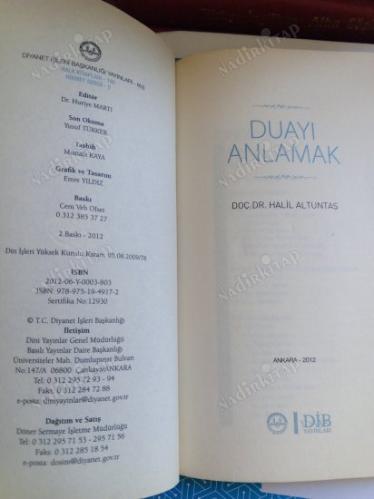 Duayı Anlamak