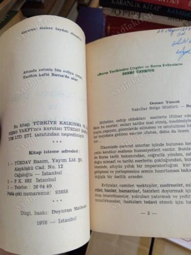 Bursa Tarihinden Çizgiler ve Bursa Evliyaları