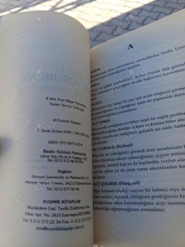 A'DAN Z'YE RÜYA YORUMLARI