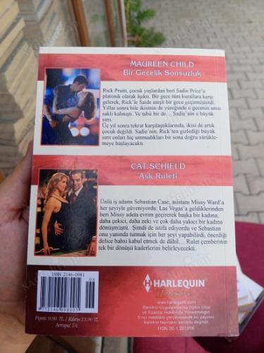 HARLEQUIN - 2 ROMAN BİR ARADA - BİR GECELİK SONSUZLUK - AŞK RULETİ