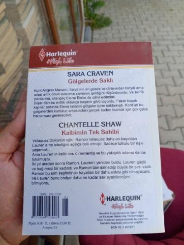 HARLEQUIN HİGH LİFE İKİ ROMAN BİR ARADA GÖLGELERDE SAKLI- KALBİMİN TEK SAHİBİ