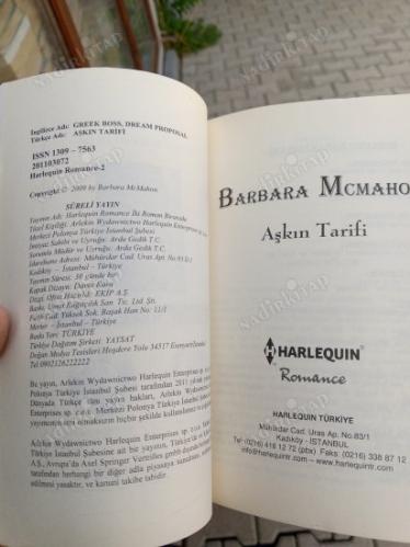 HARLEQUİN CLASSİCS İKİ ROMAN BİR ARADA AŞKIN TARİFİ-HİNT USULÜ