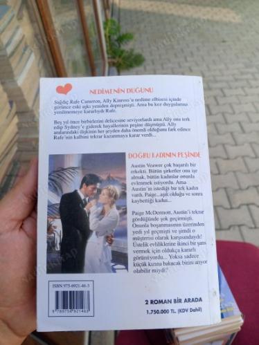 HARLEQUIN YASEMİN İKİ ROMAN BİR ARADA NEDİMENİN DÜĞÜNÜ-DOĞRU KADININ PEŞİNDE