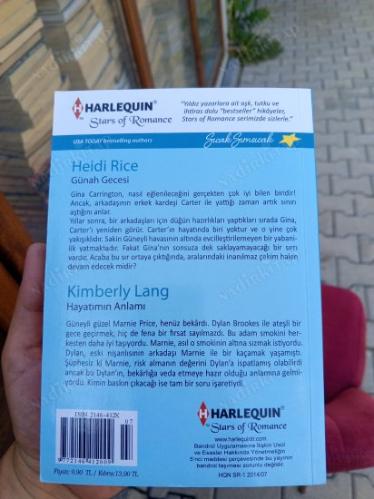 SICAK SIMSICAK - GÜNAH GECESİ (HARLEQUIN STARS OF ROMANCE 2 ROMAN BİR ARADA NO:38)