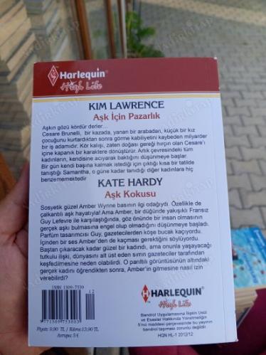 HARLEQUIN HIGH LIFE- AŞK İÇİN PAZARLIK & AŞK KOKUSU- İKİ ROMAN BİR ARADA