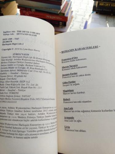 HARLEQUIN High Life / Şeytanın Kalbi - Aşk Hep Vardı 2 Roman Bir Arada