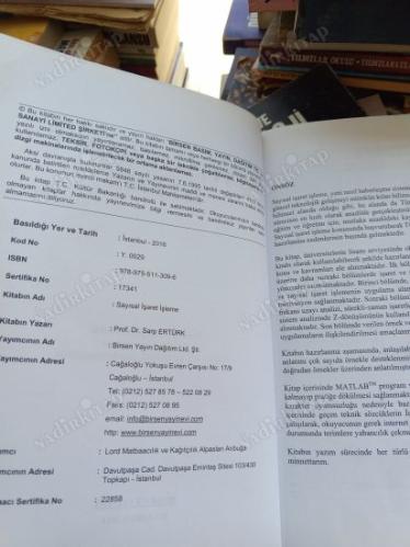 Sayısal İşaret İşleme