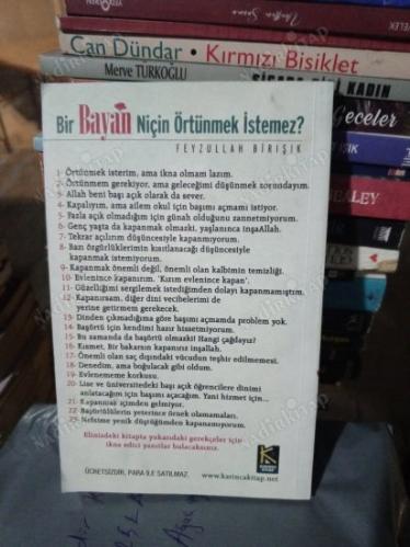 BİR BAYAN NİÇİN ÖRTÜNMEK İSTEMEZ?