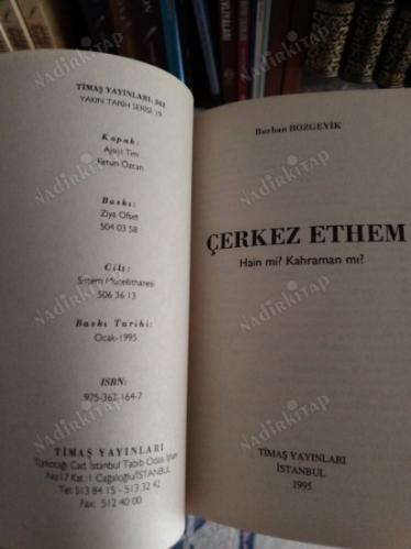 ÇERKEZ ETHEM HAİN Mİ KAHRAMAN MI ?