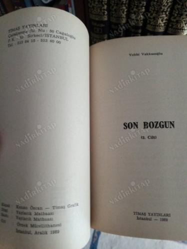SON BOZGUN CİLT 2