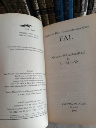 DOĞU VE BATI KAYNAKLARINA GÖRE FAL
