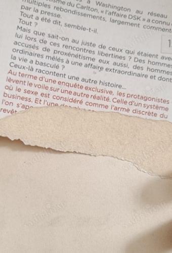 Sexe, business & politique fransızca