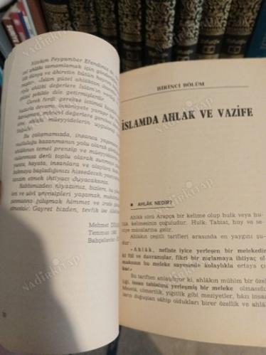 İnsanca Yaşama Yolu İslam Ahlakı