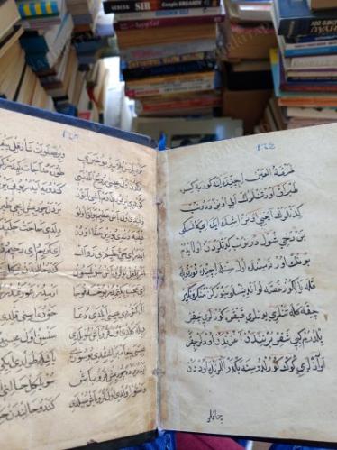 Osmanlıca El Yazma Kıyamet Günü ve Ahiret Konulu Kitap Anadolu(Orta Türkçe) Türkçesi ile Yazılmış