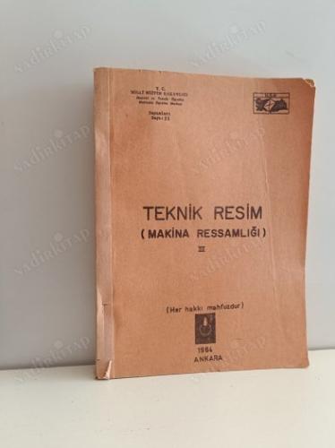 MESLEK RESMi - TEKNİK RESİM - MAKİNA RESSAMLIĞI 2 KİTAP TAKIM