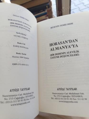 Horasan'dan Almanya'ya (Bir Dedenin Alevilik Üstüne Düşünceleri)