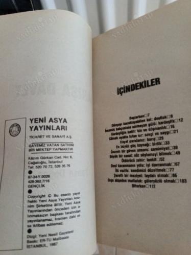 BARIŞA DAVET- CEP BOY