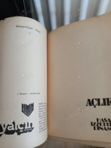 Açlık - İLK BASKI