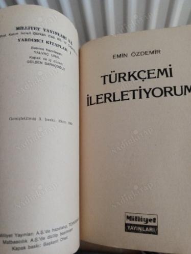 Türkçemi İlerletiyorum