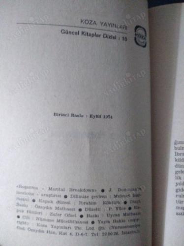 CİNSEL PSİKOLOJİK VE TOPLUMSAL AÇIDAN BOŞANMA