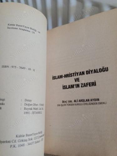 islam hristiyan diyaloğu ve islam'ın zaferi