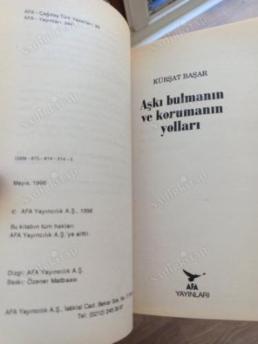 AŞKI BULMANIN VE KORUMANIN YOLLARI
