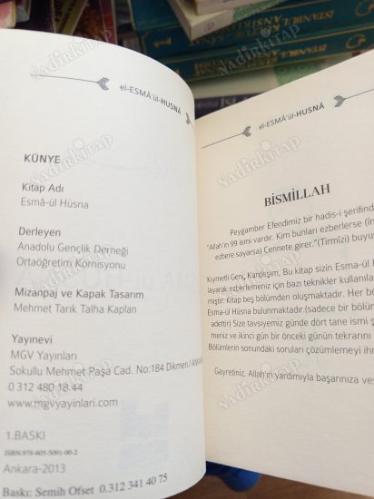 Allah'ın Güzel İsimleri El - Esma'ül - Husna