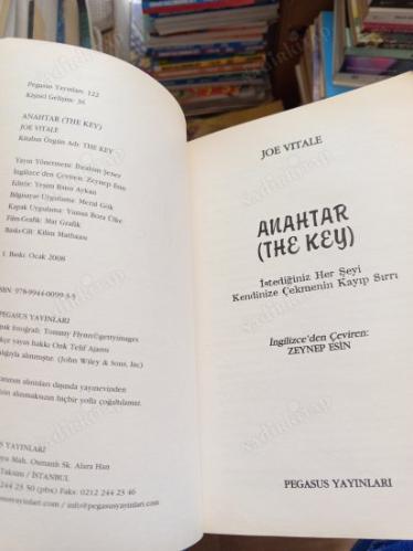 The Key - İstediğiniz Her Şeyi Kendinize Çekmenin Kayıp Sırrı
