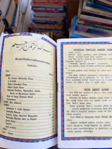 ABDEST, GUSÜL VE NAMAZ'I ÖĞRENİYORUM