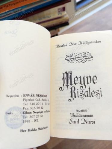 Meyve Risalesi (CEP BOY)