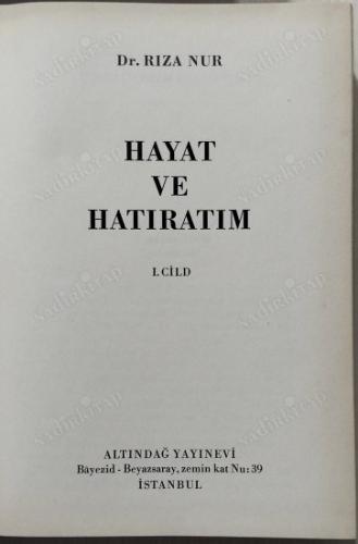 Hayat ve Hatıratım (Tam takım)