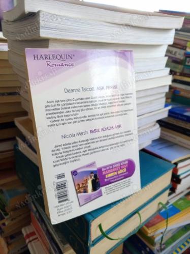 Beyaz Dizi - HARLEQUIN - Romance - 2 Roman Bir arada / AŞK PERİSİ * ISSIZ ADADA AŞK