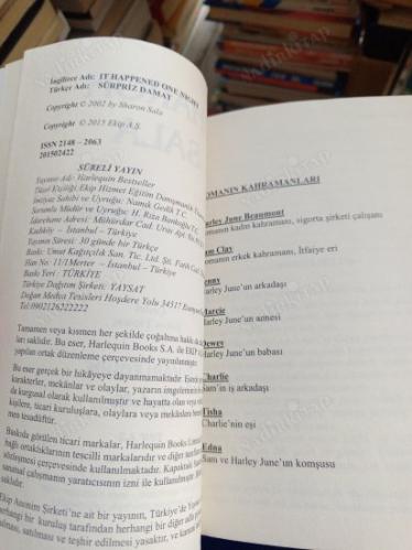 HARLEQUIN - BESTSELLER ; SÜPRİZ DAMAT - YÜREĞİNİN YOLUNDA (İKİ ROMAN BİR ARADA)