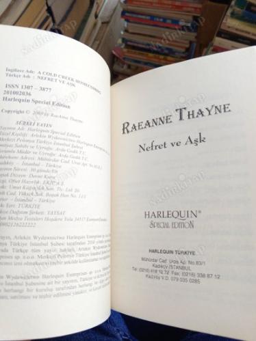 HARLEQUIN SPECİAL EDİTİON NEFRET VE AŞK