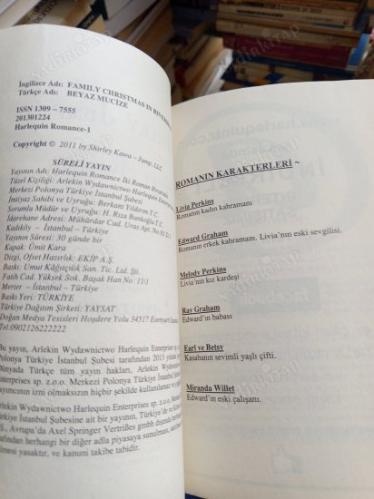 HARLEQUIN / BEYAZ MUCİZE - CESUR VE ONURLU -İKİ ROMAN BİR ARADA