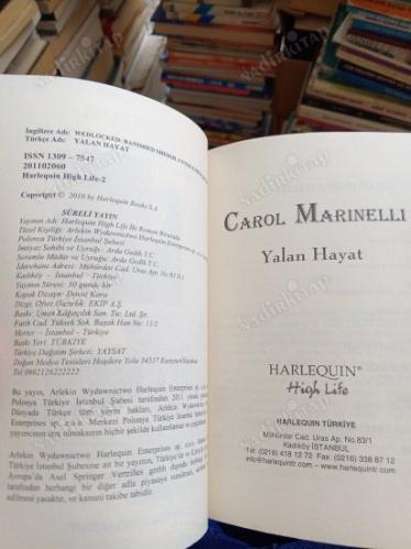 BEYAZ DİZİ - HARLEQUIN - High Life - 2 Roman / YALAN HAYAT * ÇÖLDEKİ ÖZGÜRLÜK