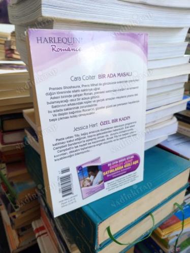HARLEQUIN ROMANCE İKİ ROMAN BİR ARADA BİR ADA MASALI-ÖZEL BİR KADIN