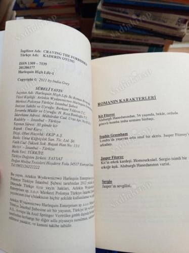 BEYAZ DİZİ - HARLEQUIN - High Life - 2 Roman / KADERİN OYUNU & SOYLU DOĞANLAR