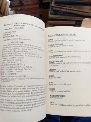 BEYAZ DİZİ - HARLEQUIN - High Life - 2 Roman / ANLA BENİ & GERÇEK BİR PERİ MASALI