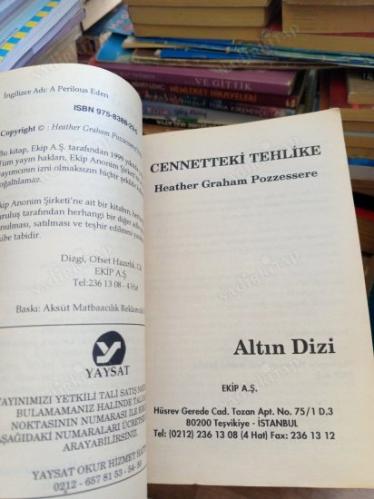 HARLEQUIN - ALTIN DİZİSİ CENNETTEKİ TEHLİKE