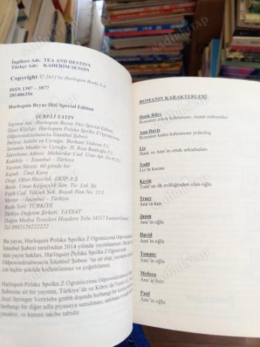 HARLEQUIN SPECIAL EDITION NO. 04 SEVDALI YAZ (3 ROMAN BİR ARADA)