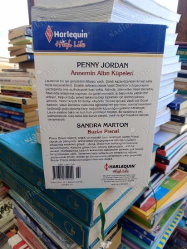 HARLEQUİN BEYAZ DİZİ HİGH LİFE İKİ ROMAN ANNEMİN ALTIN KÜPELERİ -BUZLAR PRENSİ