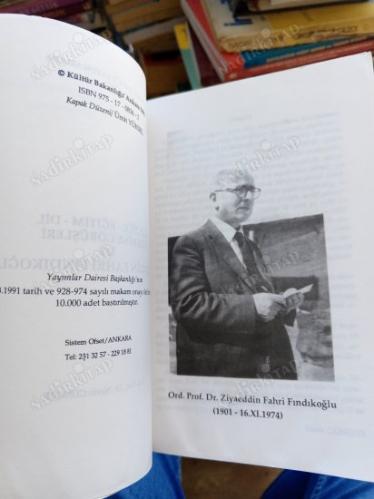 Kültür-Eğitim-Dil Üzerine Görüşleri ile Ziyaeddin Fahri Fındıkoğlu