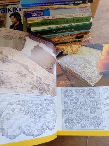 ANCHOR COLLECTİON SON MODA DANTEL KANAVİCE VE NAKİS ÖRNEKLERİ