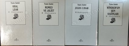 1-Julius Caesar 2-Romeo Juliet 3-Kral Lear 4-Windsoor'un Şen Kadınları