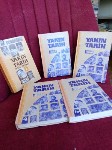Tanzimat'tan Cumhuriyete Cumhuriyet'ten Günümüze YAKIN TARİH ANSİKLOPEDİSİ (1-2-3-4-5 Cilt Birlikte)