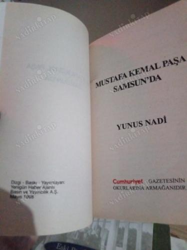 MUSTAFA KEMAL PAŞA SAMSUN'DA