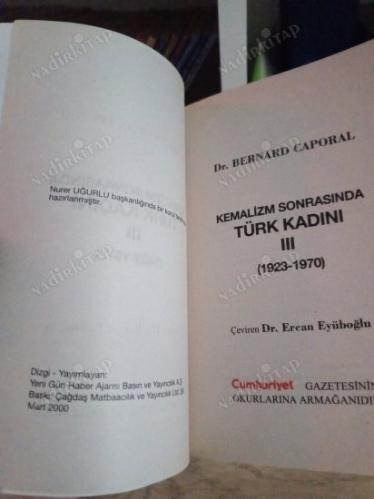 Kemalizm Sonrasında Türk Kadını 3 (1923-1970)