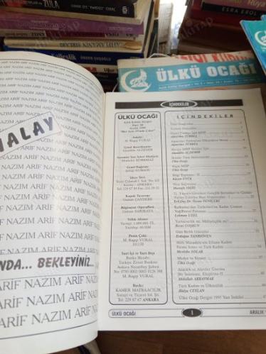 Ülkü Ocağı Aylık Kültür Dergisi Yıl :2 Sayı:24 Aralık 1995