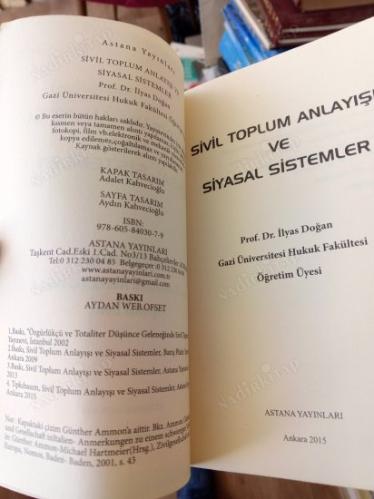 SİVİL TOPLUM ANLAYIŞI VE SİYASAL SİSTEMLER